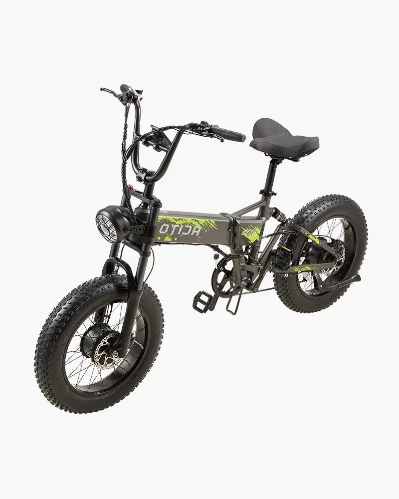 OTIDA R7 MAX Dual Motor Electric Bike with large wheels on a white background