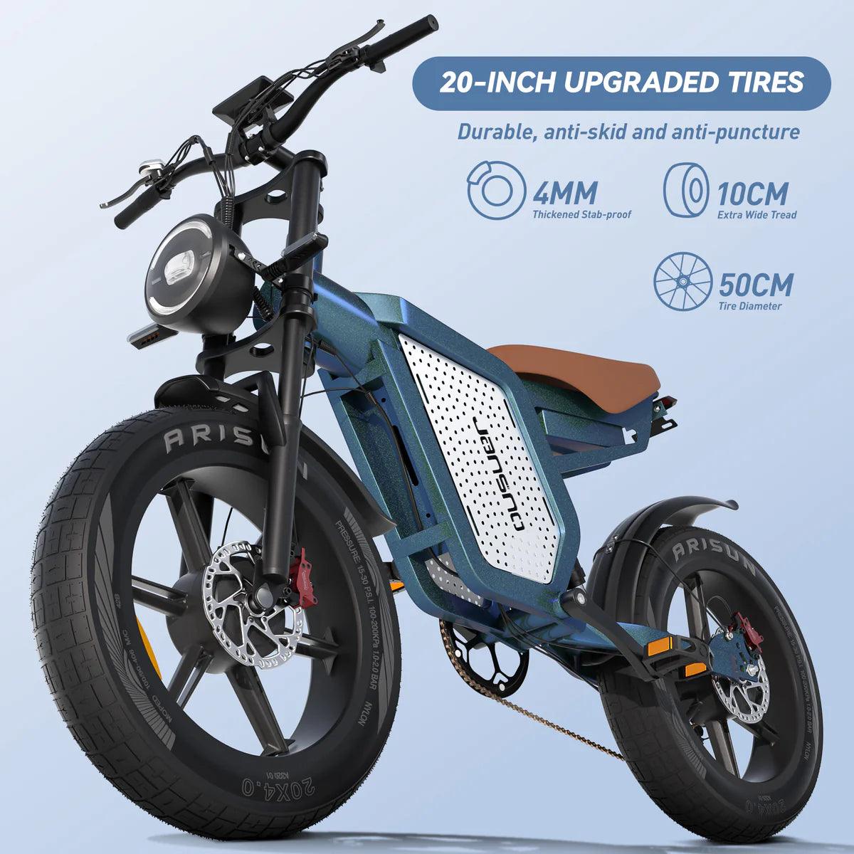 JANSNO X60 Dual Motor Electric Bike - Pogo Cycles