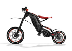 79BIKE TITAONE S Electric Bike in black on a white background
