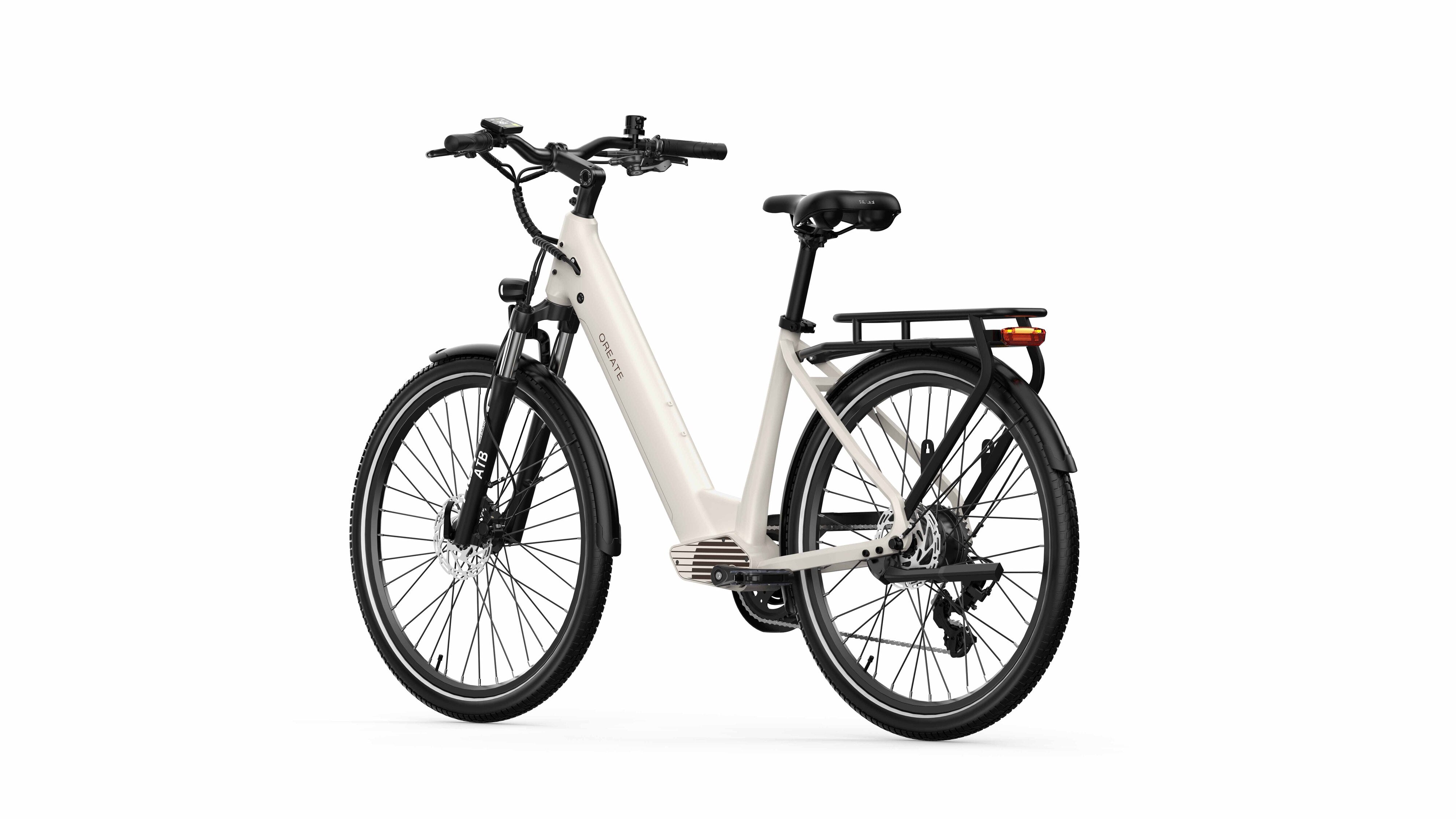 A-Spadz Qreate City Pro Electric Bike - Pogo Cycles