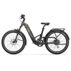 LANKELEISI KETT-8 Urban Electric Bike - Left Side View on a white background