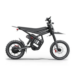 Riding Times GT54 Pro Electric Bike in black on a white background
