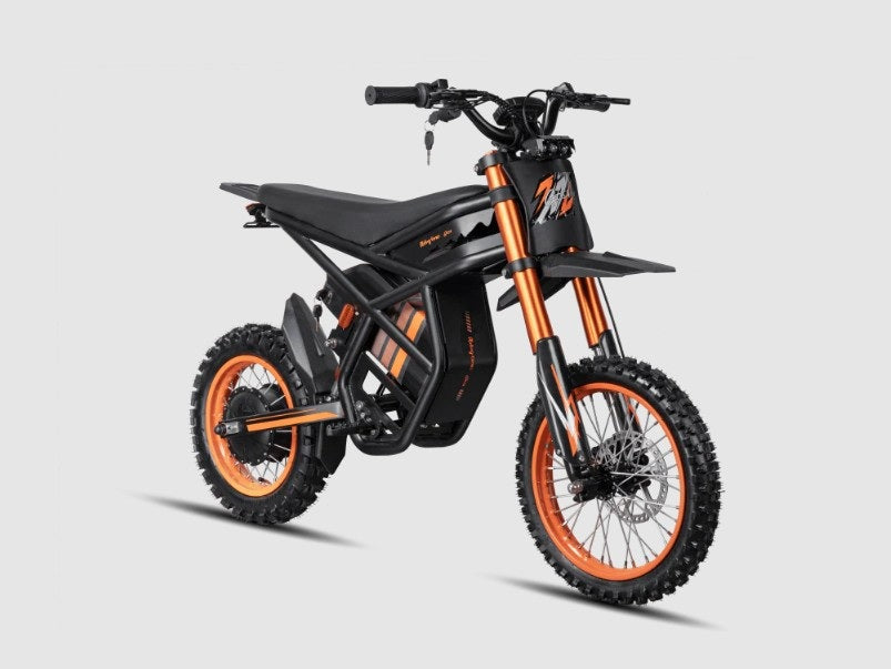 Riding Times GT54 Electric Bike in right view in white background