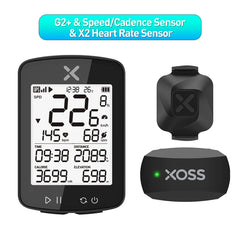 XOSS G2 Plus Bike Computer Wireless GPS Cycling Speedometer Waterproof ANT+ Cadence Speed Smart Bicycle Odometer Roadbike MTB
