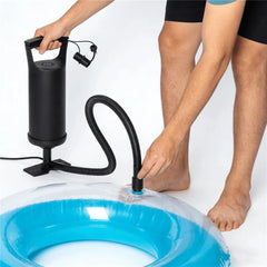 Quick Hand Air Pump, Portable Manual Inflator, Lightweight Handheld Air Pump For Inflatable, Pool Floats, Balloons, Air Beds