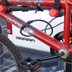 Anti theft bicycle lock, 4-digit password lock, 1-meter ultra strong cable, suitable for mountain bikes, road bikes,