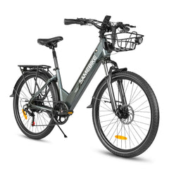Samebike RS-A01 Pro-T Electric Bike in black- Pogo Cycles