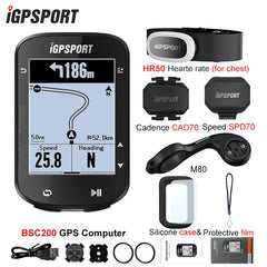 IGPSPORT BSC200 GPS Cycle bike Computer Wireless Speedometer Bicycle Digital ANT+ Route Navigation Stopwatch Cycling Odometer
