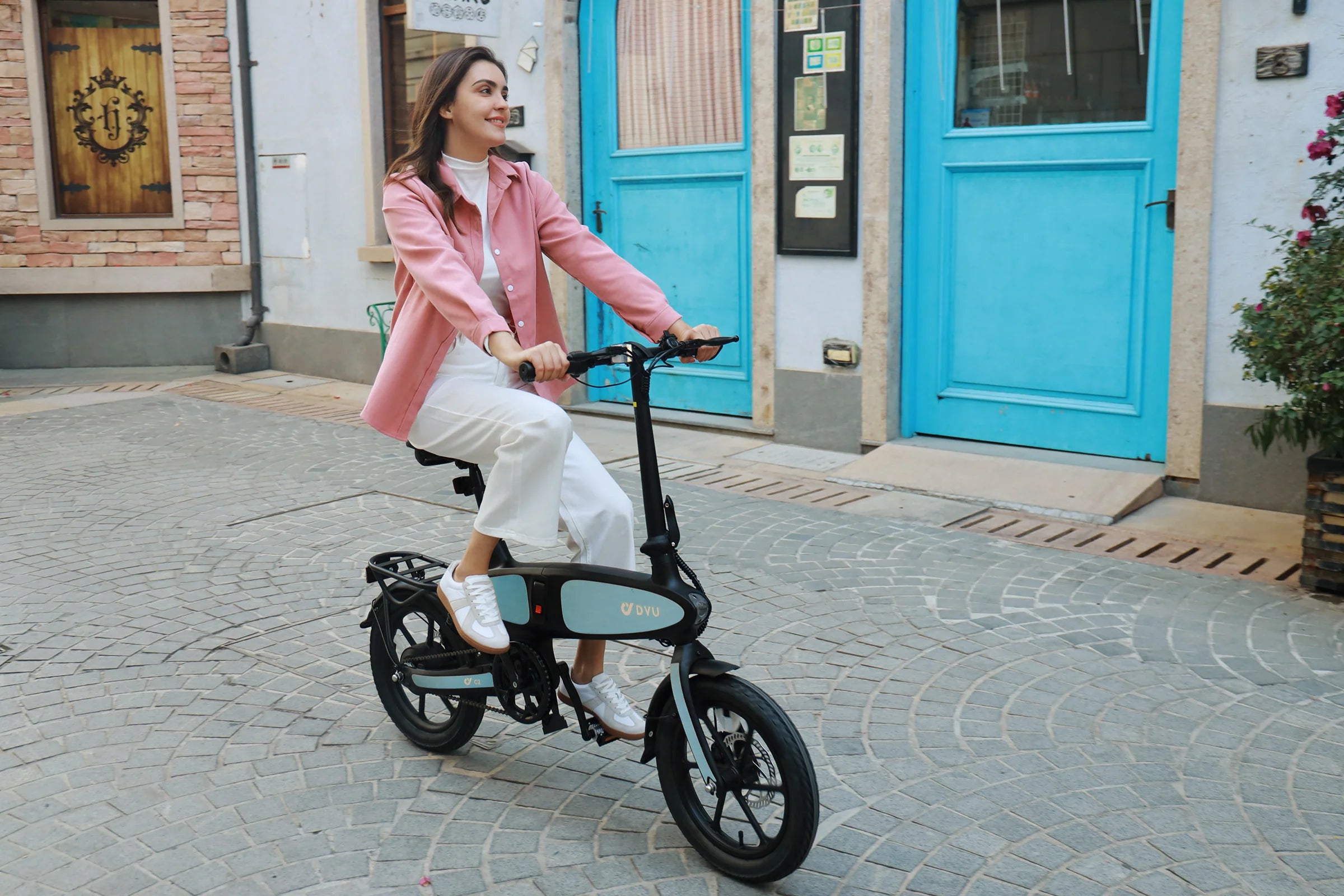 DYU C2 Foldable Electric Bike 2024 Version - Pogo Cycles