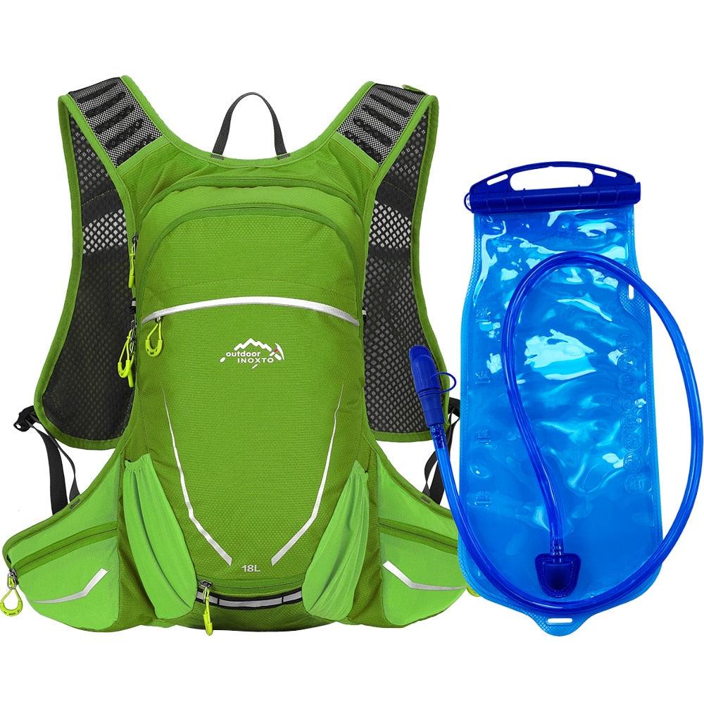 18L Outdoor Sport Cycling Run Water Bag Storage Hydration Pocket Backpack Hiking Bike Riding Pack Bladder Knapsack - Pogo Cycles