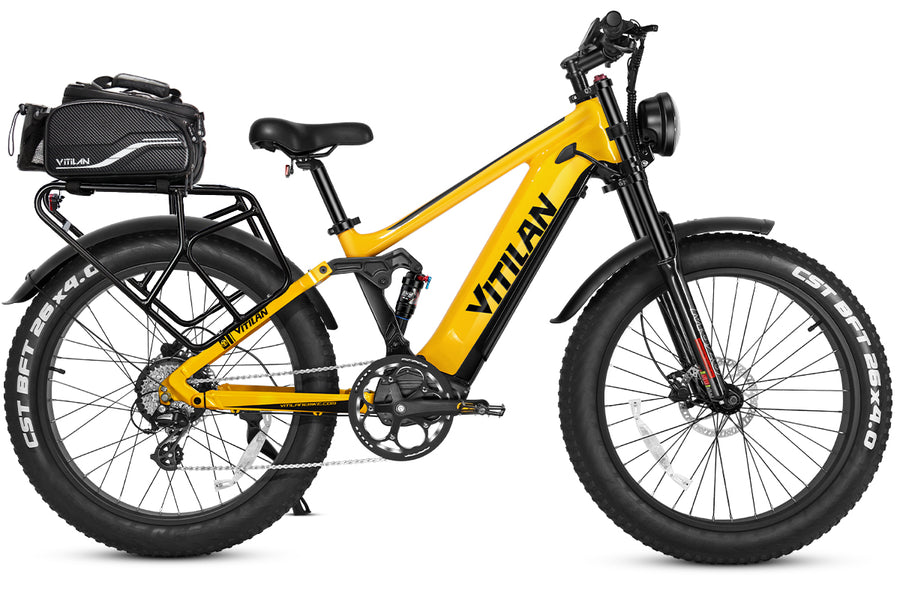 Vitilan T7 Mountain Electric Bike - Pogo Cycles