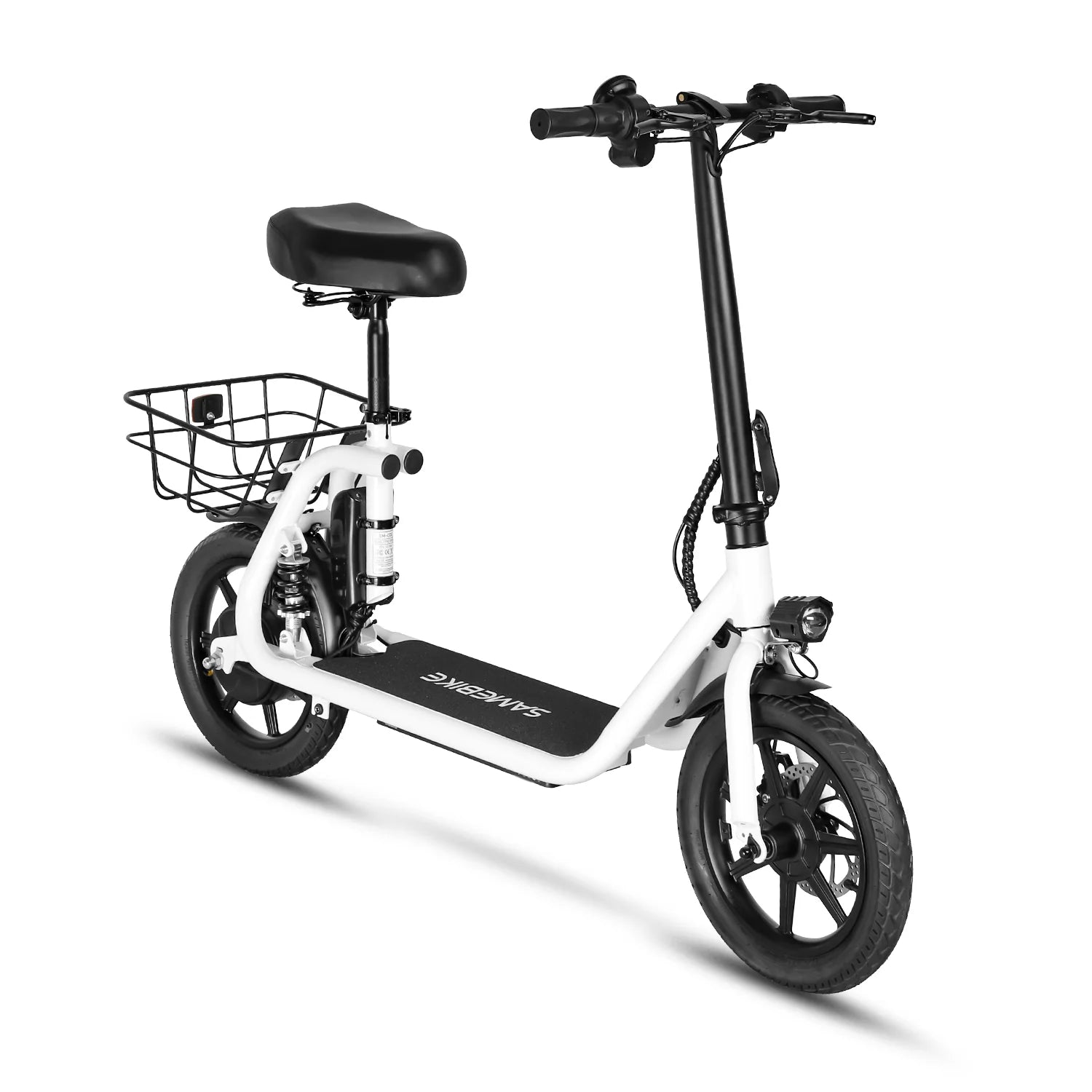 Samebike SM-C02 Electric Scooter with Seat