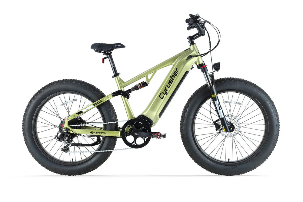 Cyrusher Rover All-Terrain Electric Bike - Pogo Cycles