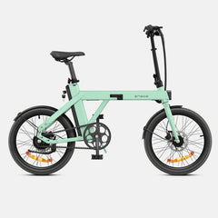 ENGWE P20 Electric Bike in Mint green  on a white background