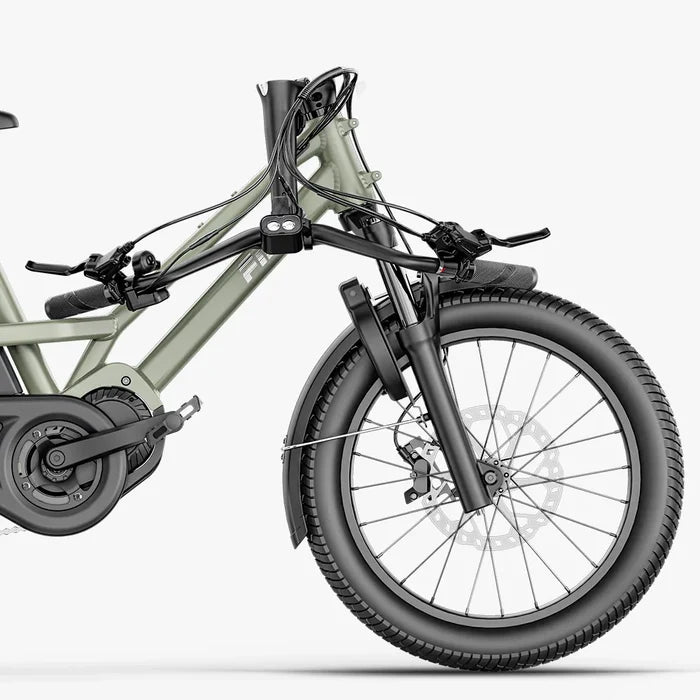 FIIDO T 31 Foldable electric bike on a white background - Pogo Cycles, Ireland