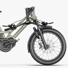 FIIDO T 31 Foldable electric bike on a white background - Pogo Cycles, Ireland
