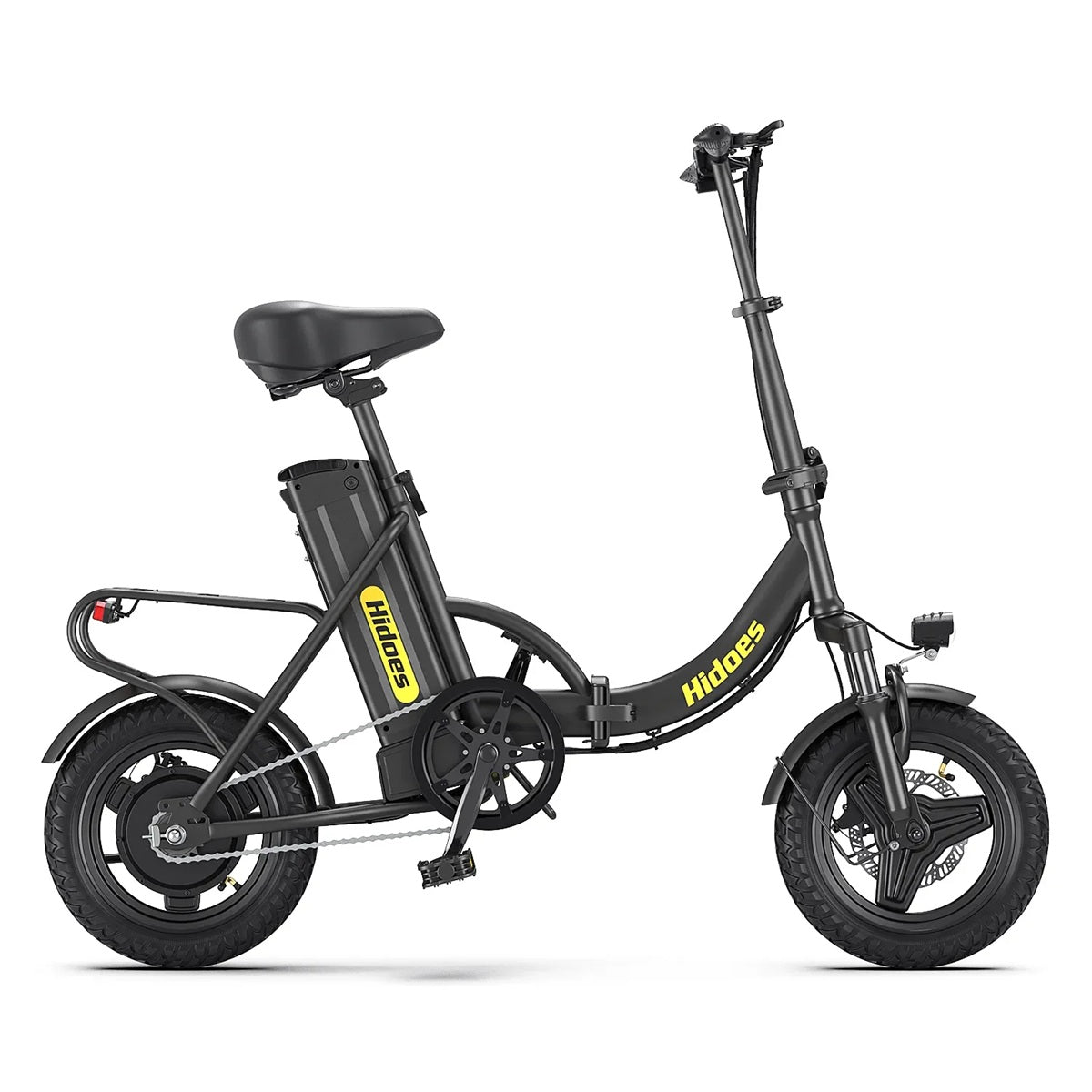 Hidoes C5 Folding Electric Bike in white background