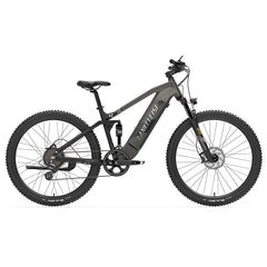 LANKELEISI RX600PRO Mountain Electric Bike in grey with visible brand logo on a white background