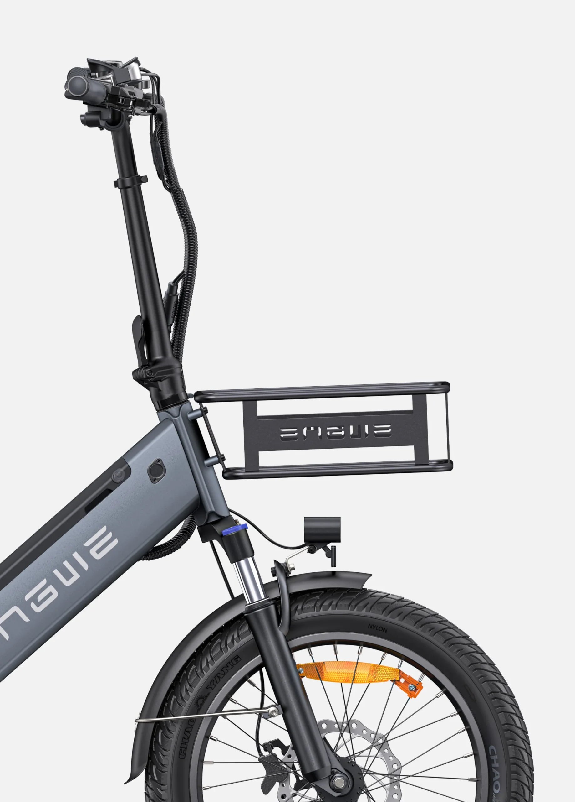 Engwe bike rack in white background