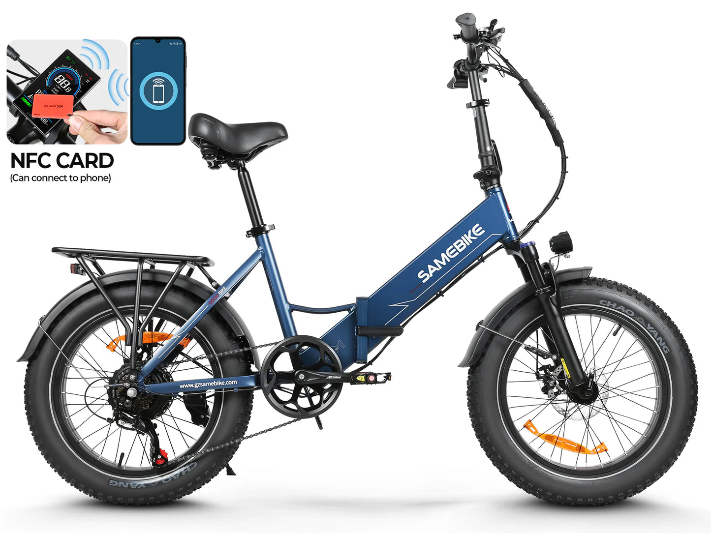 Samebike LOTDM200-II 750W Step-through Folding Electric Bike