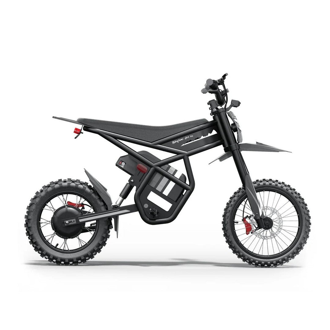 Riding Times GT54 Pro Electric Bike in black on a white background