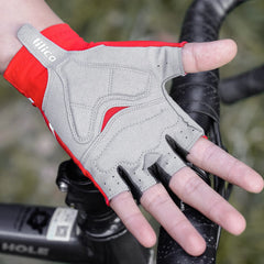 Breaking Wind Cycling Half Finger Gloves Anti-slip Bicycle Mittens Racing Road Bike Glove MTB Biciclet Guantes
