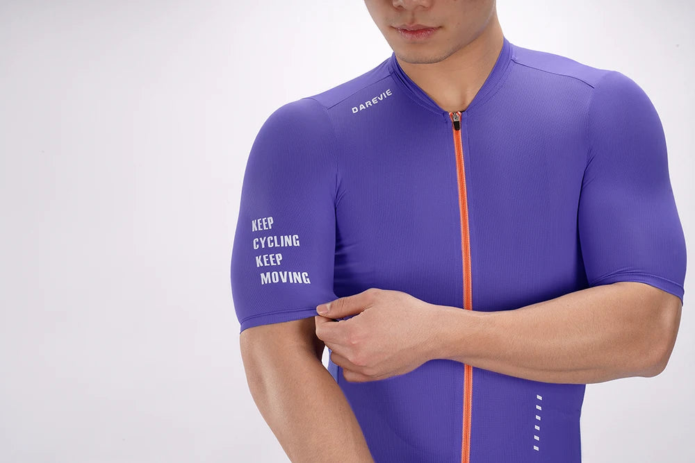 DAREVIE Cycling Jersey 2024 Cool Cycling Jersey Men Women Breathable Man Cycling Maillot Quick Dry Cycling Jersey Slim Fit Pro