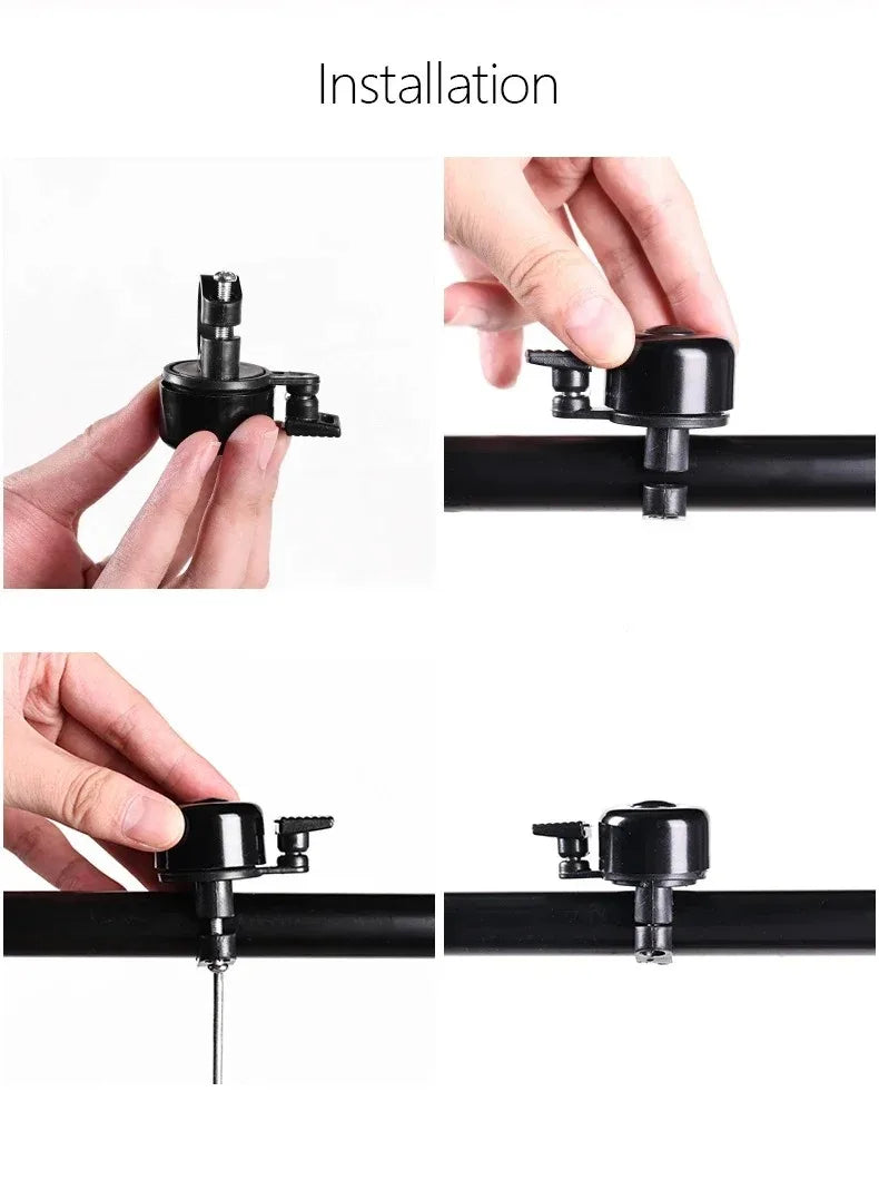 Bicycle Bell Alloy Mountain Road Bike Horn Sound Alarm Doorbell Safety Warning Cycling Handlebar Metal Ring Call MTB Accessories
