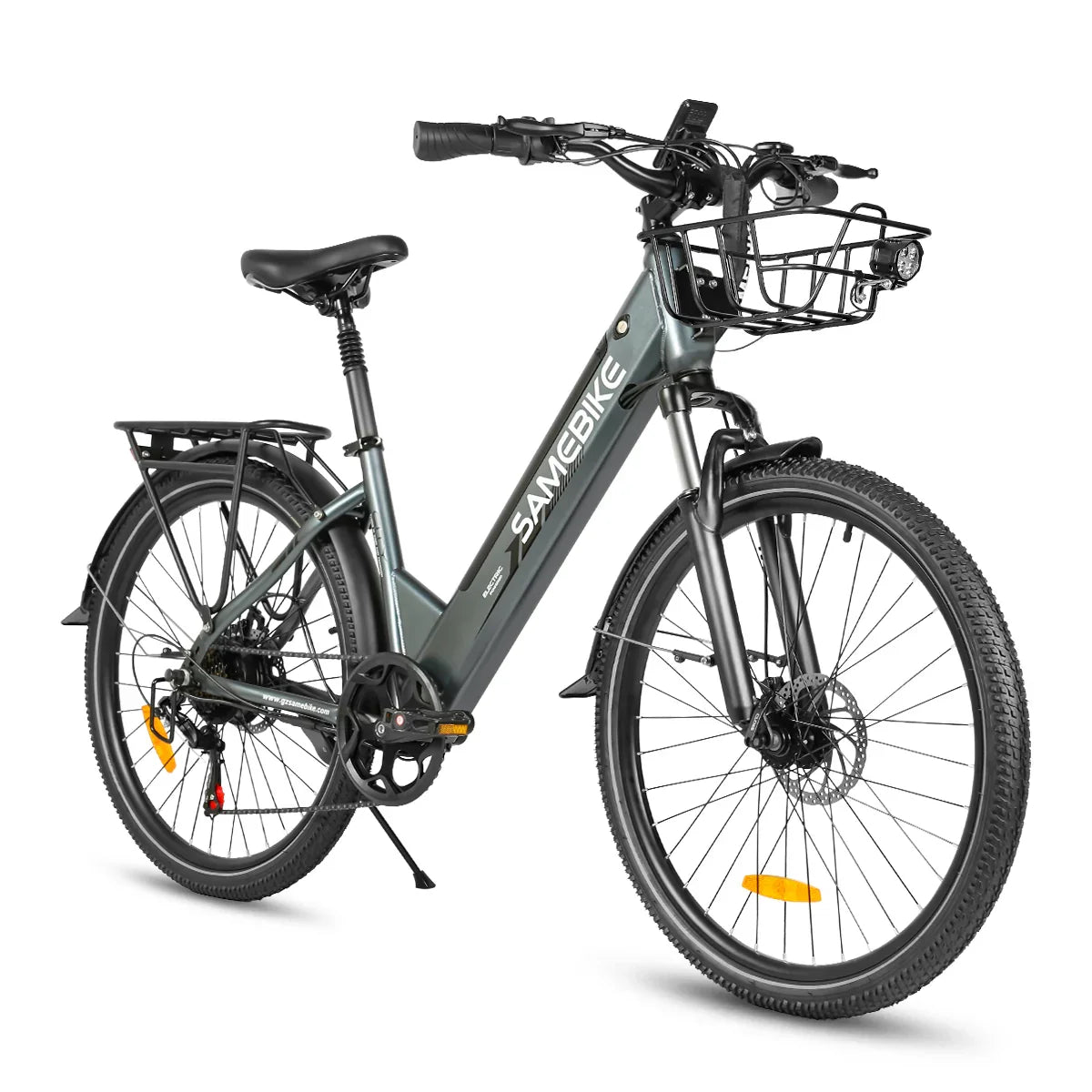 Samebike RS-A01 Pro-T Electric Bike in black- Pogo Cycles