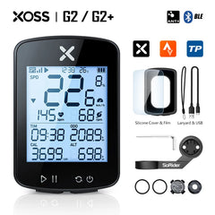 Choice Version xoss G+ G2 G plus 2 Bike Computer GPS Generation Cycling Wireless Speedometer - Pogo Cycles