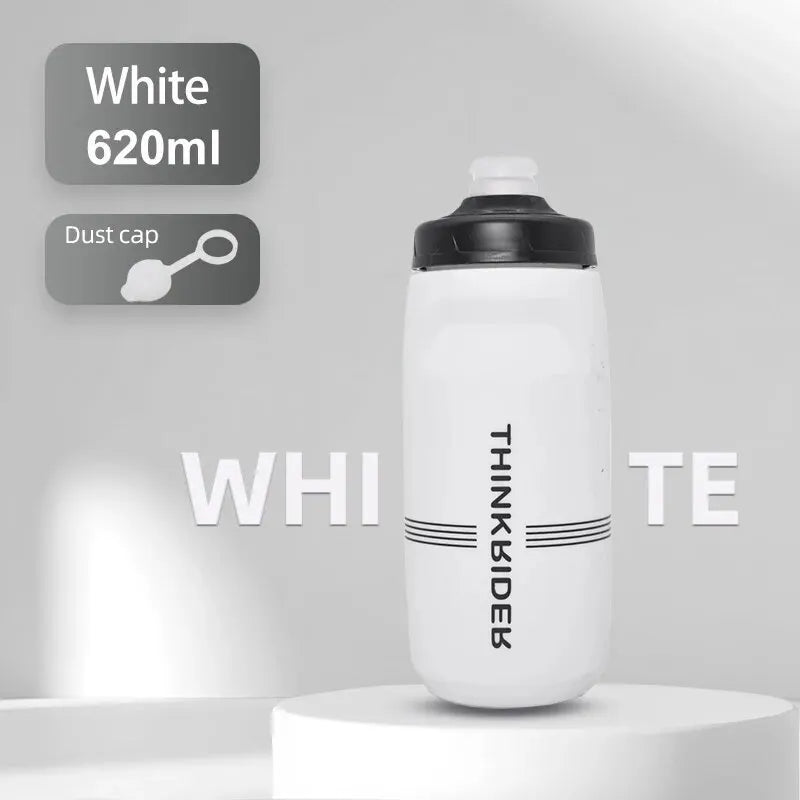 ThinkRider 620ml/750ml Bicycle Bottle MTB Road Bike Water Bottle Outdoor Sports Plastic Portable Large Capacity Drink Cycling