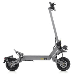 Gray VIPCOO VS9 Off-Road Electric Scooter on a white background