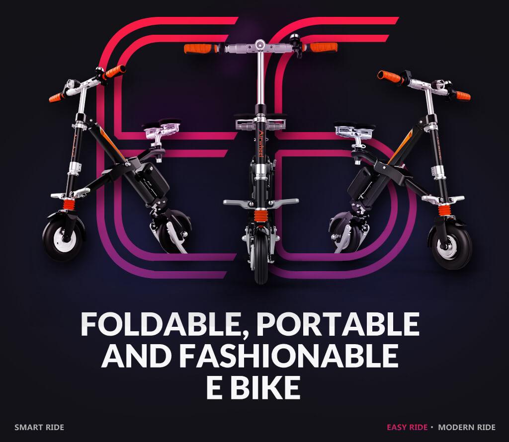 Airwheel E6 Folding Electric Bike - UK - Pogo Cycles