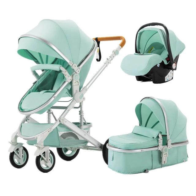 Baby Stroller - Portable Travel Folding Pram - Pogo Cycles