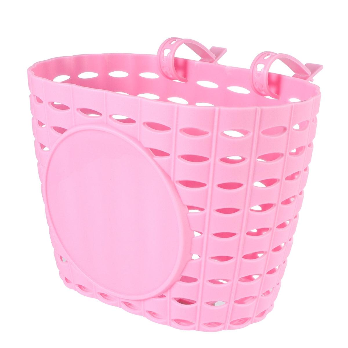 Bicycle Basket Plastic Basket Bike Carrying Storage Replacement Front Cargocycling Plastic Riding L Handlebar Tail Kids Back - Pogo Cycles