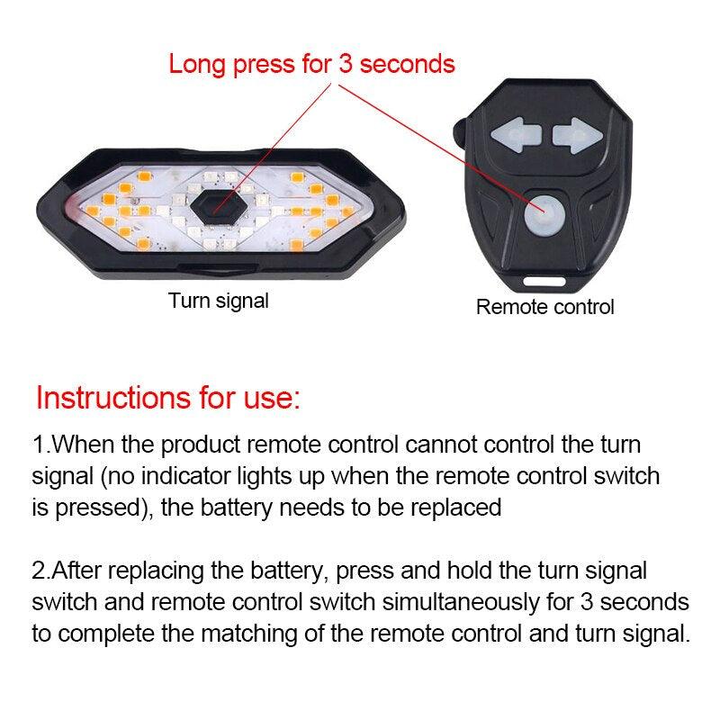 Bicycle Tail Light with Turn Signals - Pogo Cycles