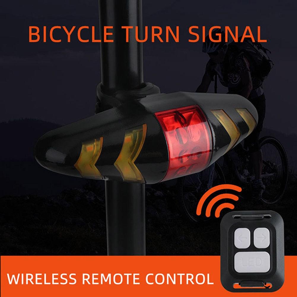 Bike Rear Lamp Smart Bike Wireless Remote Turn Signal Lights Bicycle LED Taillight Easily Installation Personal Bicycle Parts - Pogo Cycles