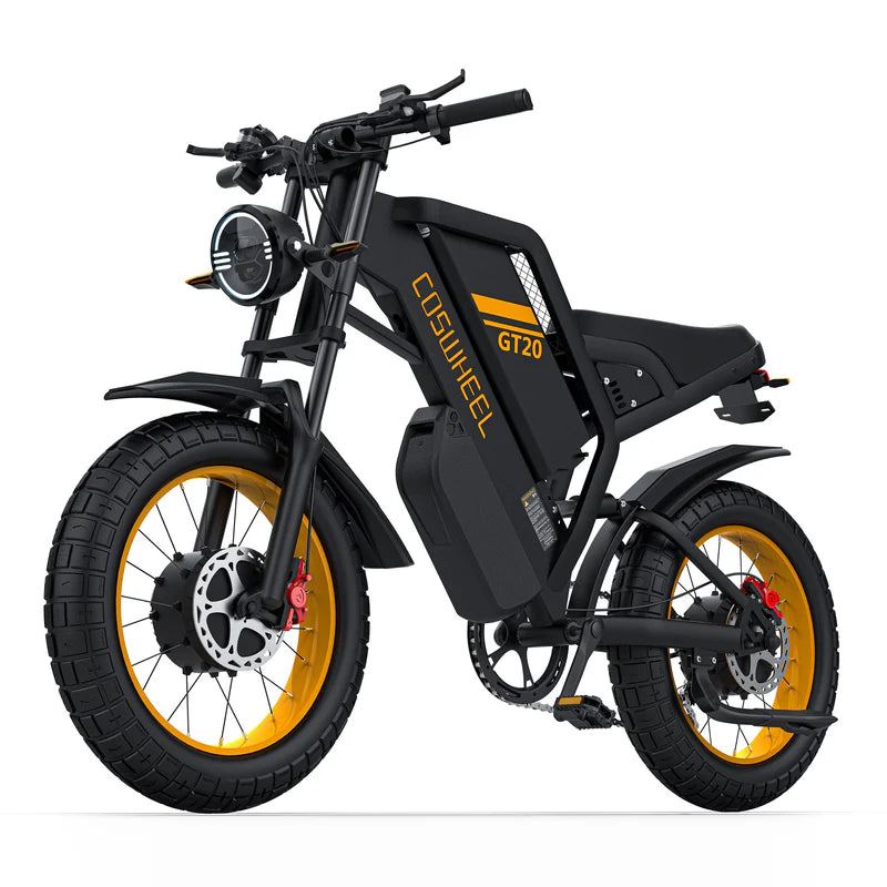 Coswheel GT20 PRO Electric Bike (Dual Motor and Dual Battery) - Pogo Cycles