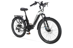 Cyrusher Sprint Electric City Bike close up view in white background