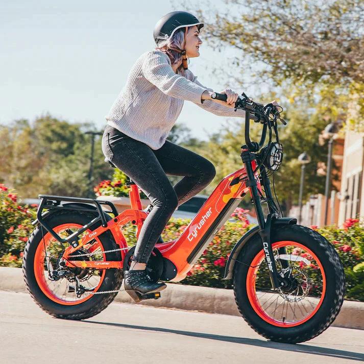 Cyrusher Ovia Step-through E-Bike - Pogo Cycles available in cycle to work