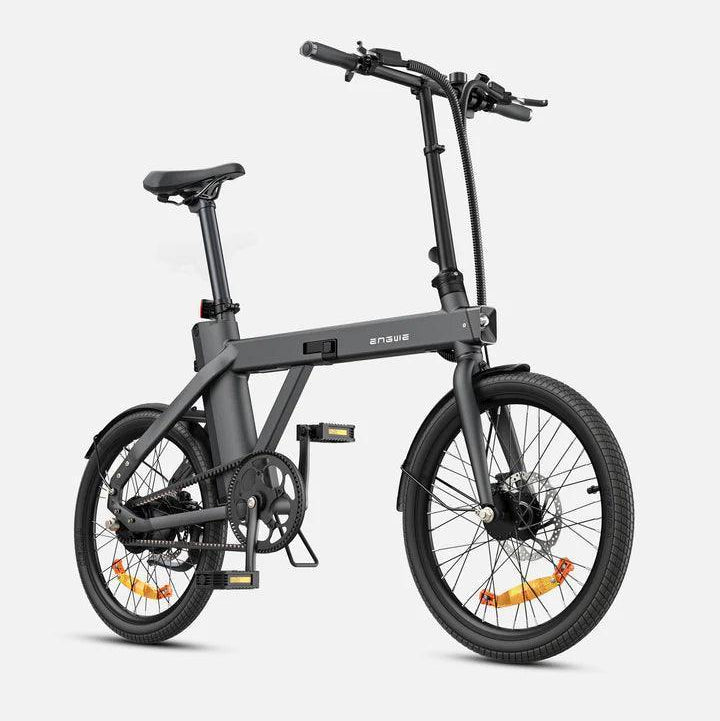 ENGWE P20 Electric Bike  in black on a white background