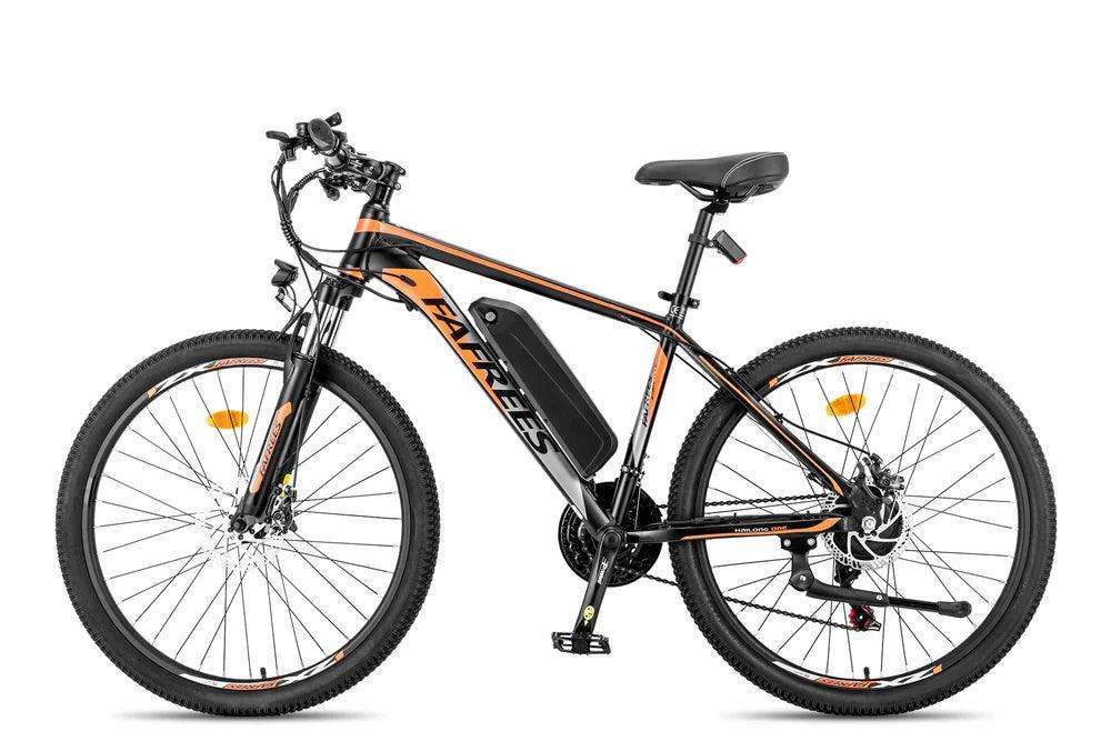 Fafrees 26 Hailong One Electric Bike - orange and black -  - Pogo Cycles