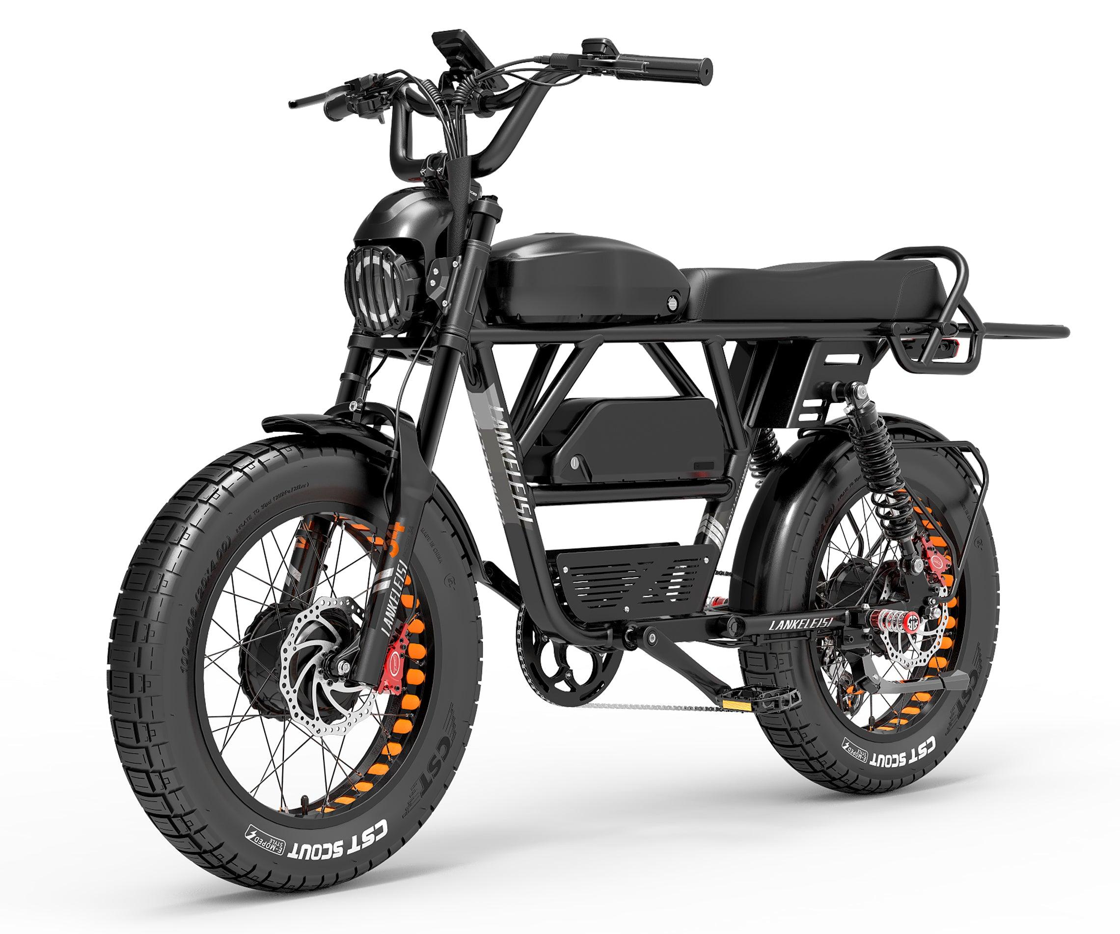 LANKELEISI X-Black Knight Dual Motor Electric Bike Preorder - Pogo Cycles