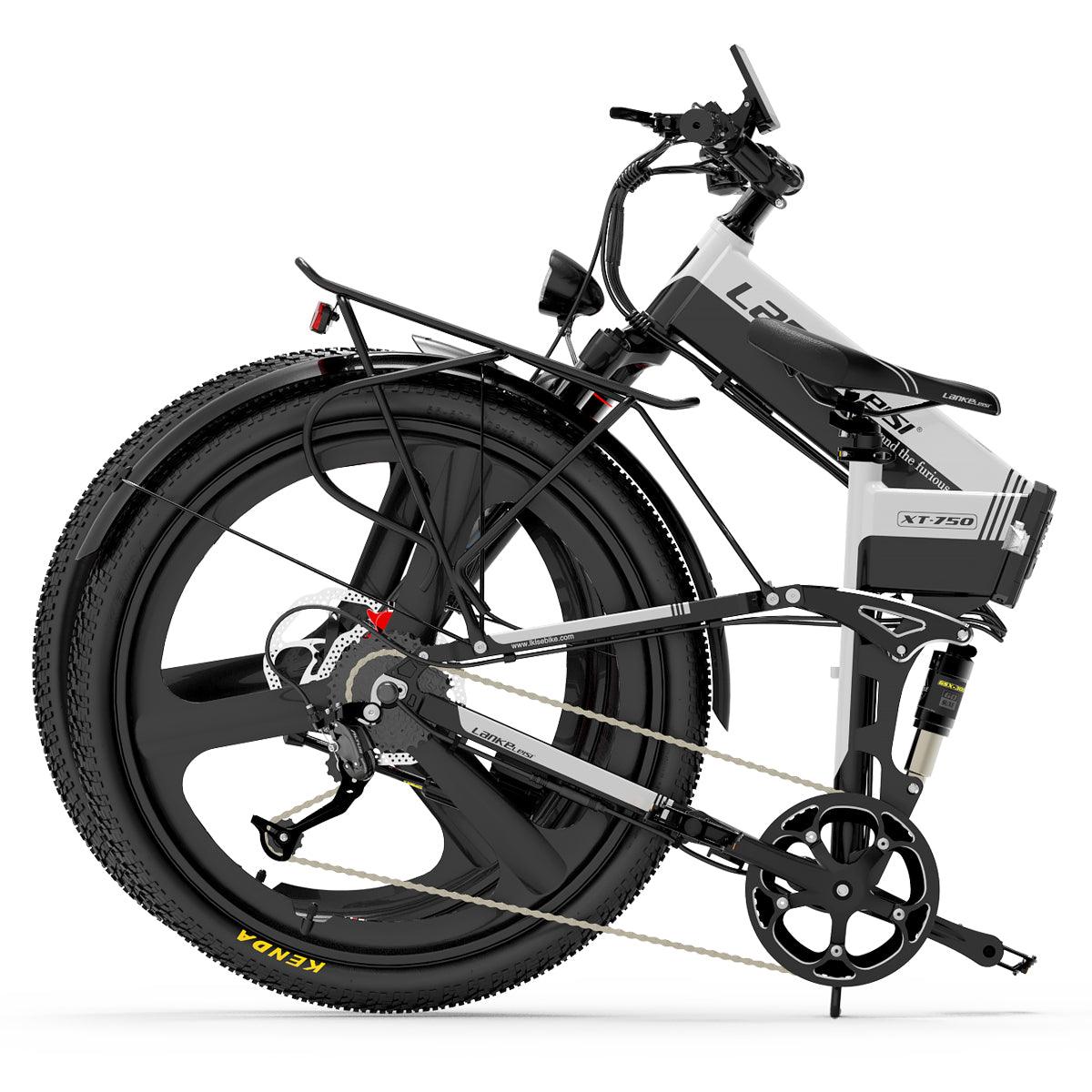 LANKELEISI XT750 Sports Version Electric Folding Bike - UK - Pogo Cycles