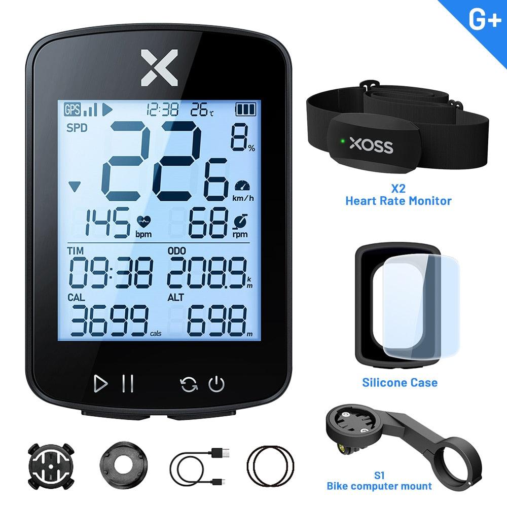 New Version xoss G+ G2 G plus Bike Computer GPS Generation 2 Cycling Wireless Speedometer Tracker Odometer Road MTB Bike ANT+ - Pogo Cycles