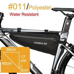 NEWBOLER Bicycle Bag Rainproof Large Capacity MTB Road Bike Frame Bag Triangle Pouch Waterproof Caulking Bag Pannier Accessories - Pogo Cycles