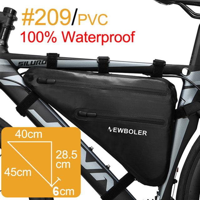 NEWBOLER Bicycle Bag Rainproof Large Capacity MTB Road Bike Frame Bag Pogo Cycles