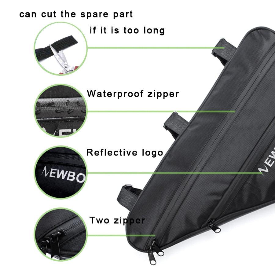 NEWBOLER Large Bicycle Triangle Bag - Pogo Cycles