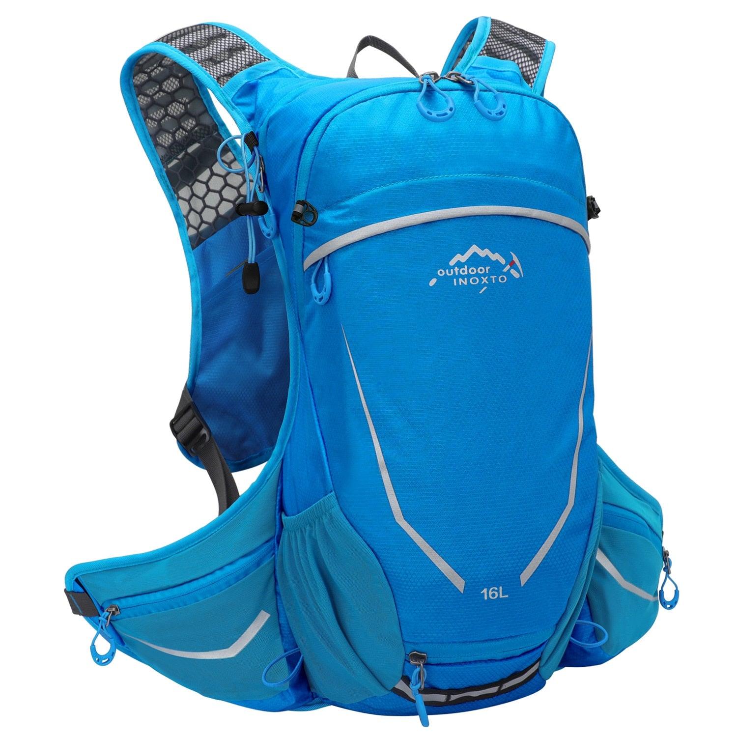 Outdoor sports backpack 16L, running, hydrating, hiking, cycling, with 2L water bag - Pogo Cycles