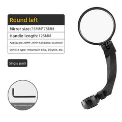 ROCKBROS Bicycle Mirror Handlebar Rear View Mirror - Pogo Cycles